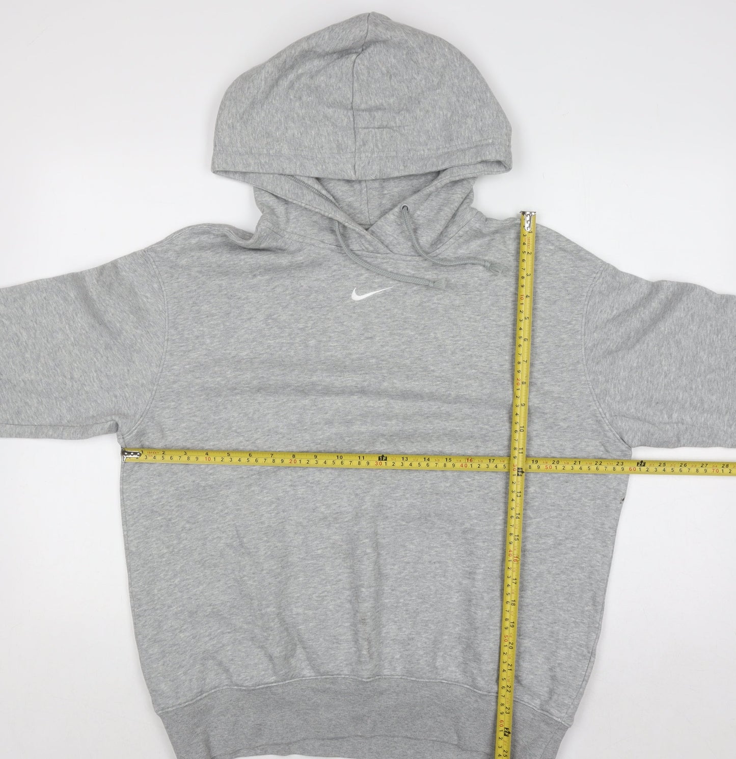 Mens UK Size S Nike Grey Pullover Hoodie