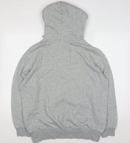 Mens UK Size S Nike Grey Pullover Hoodie