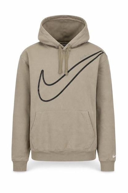 Mens UK Size S Nike Beige Pullover Hoodie