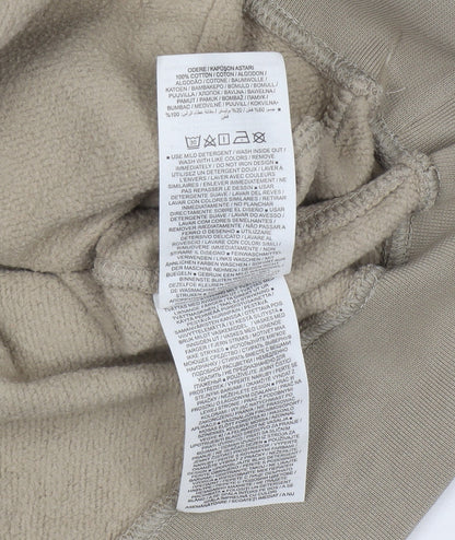Mens UK Size S Nike Beige Pullover Hoodie