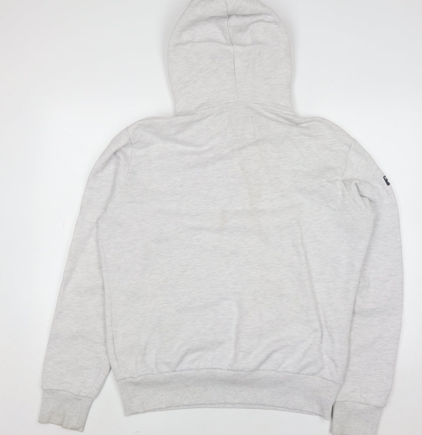 Mens UK Size M Superdry Grey Pullover Hoodie