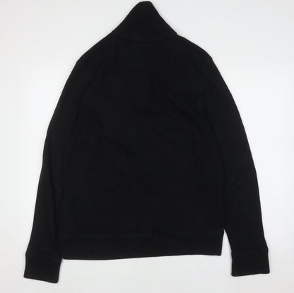 Mens UK Size L Ted Baker Black Henley Jumper
