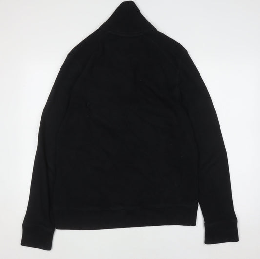 Mens UK Size L Ted Baker Black Henley Jumper
