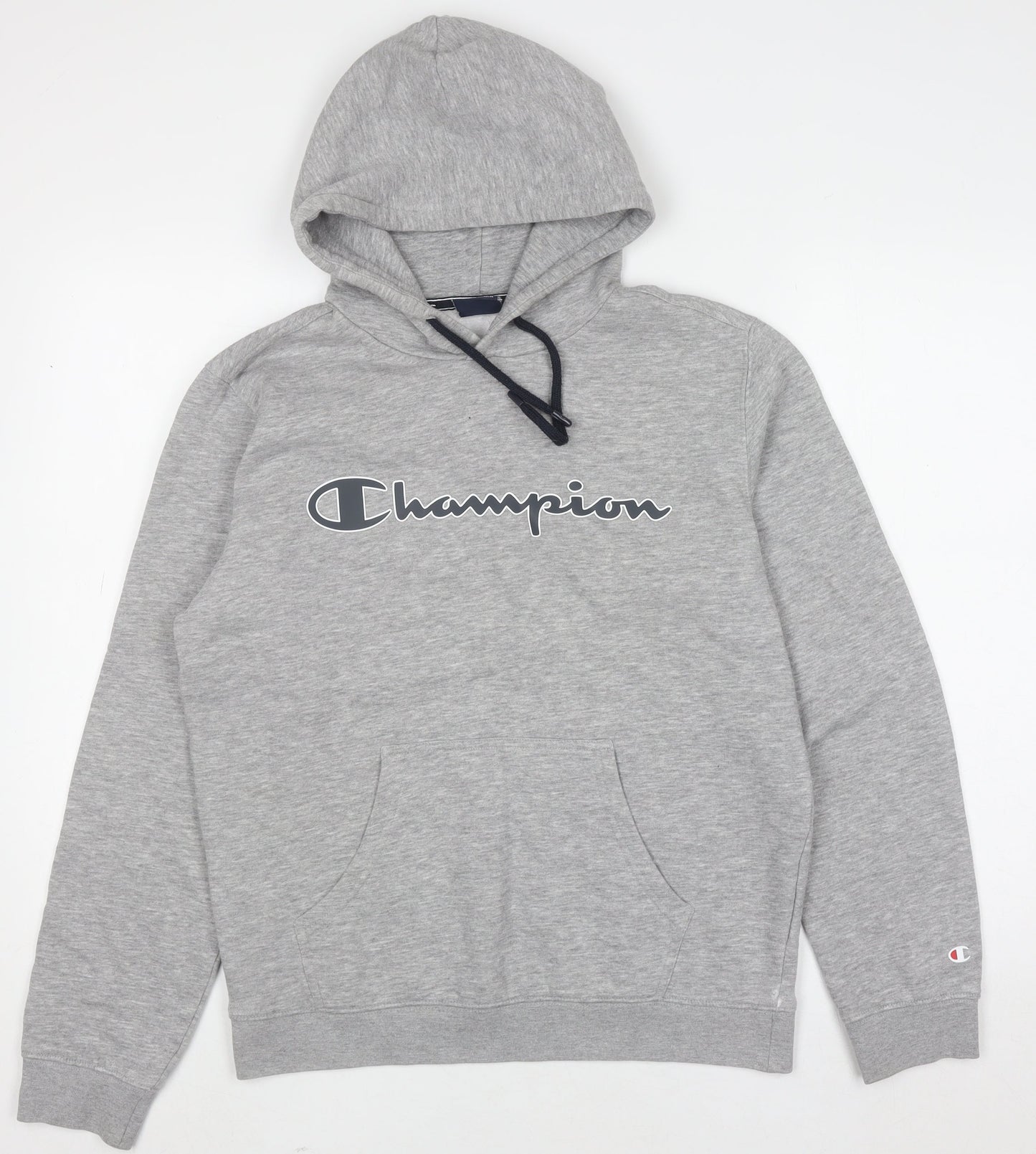 Mens UK Size M Champion Grey Pullover Hoodie