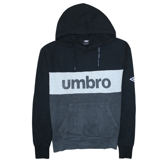 Mens UK Size XL Umbro Black Pullover Hoodie