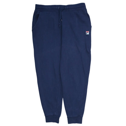 Mens UK Size M FILA Regular Fit Jogger Blue Trousers
