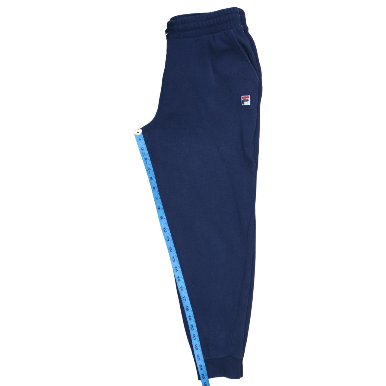 Mens UK Size M FILA Regular Fit Jogger Blue Trousers