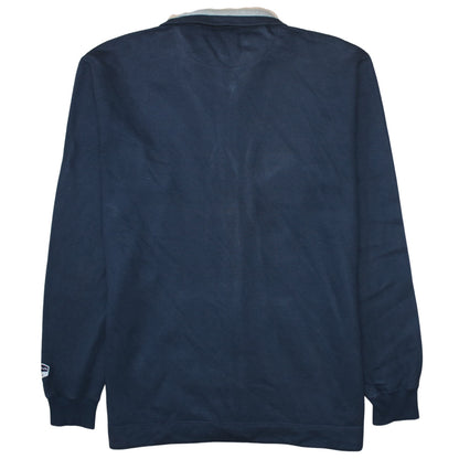 Mens UK Size 2XL Champion Blue Full Zip Sweatshirt