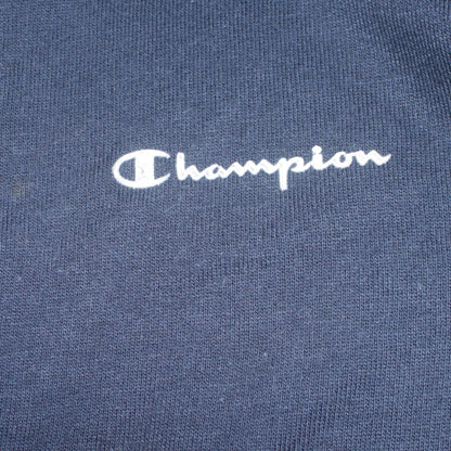 Mens UK Size 2XL Champion Blue Full Zip Sweatshirt