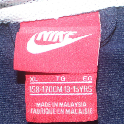 Nike Boys Blue Full Zip Hoodie XL 13-15 Years Colourblock Sportswear