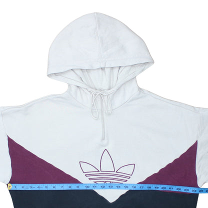 Womens UK Size 16 adidas Multicoloured Pullover Hoodie