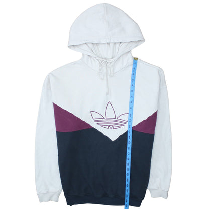 Womens UK Size 16 adidas Multicoloured Pullover Hoodie