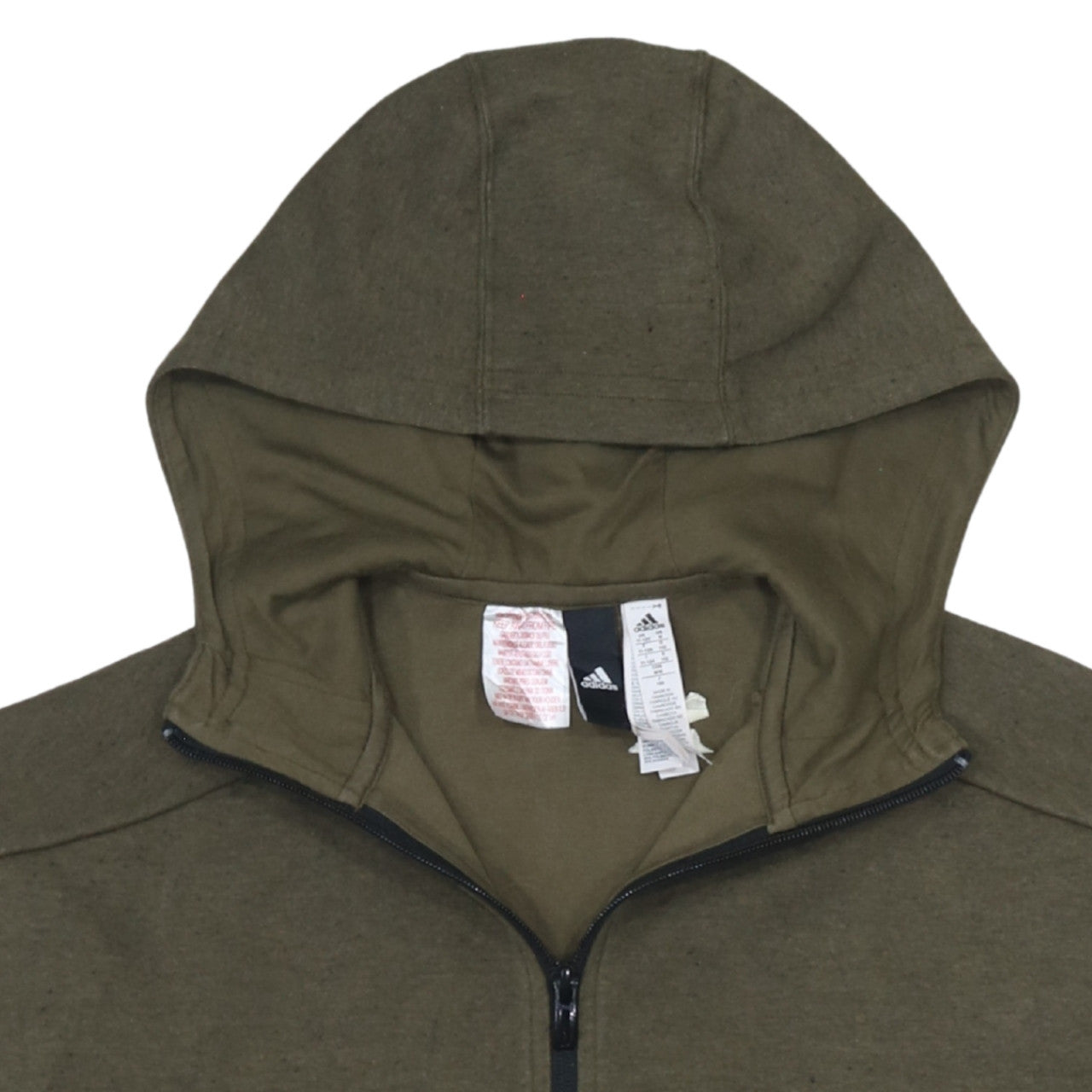 Boys UK Size 11-12 Years adidas Green Full Zip Hoodie