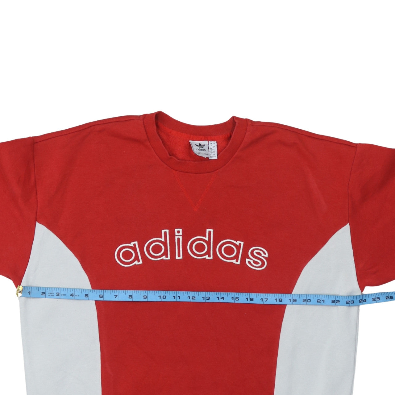 Womens UK Size 16 adidas Red Pullover Sweatshirt