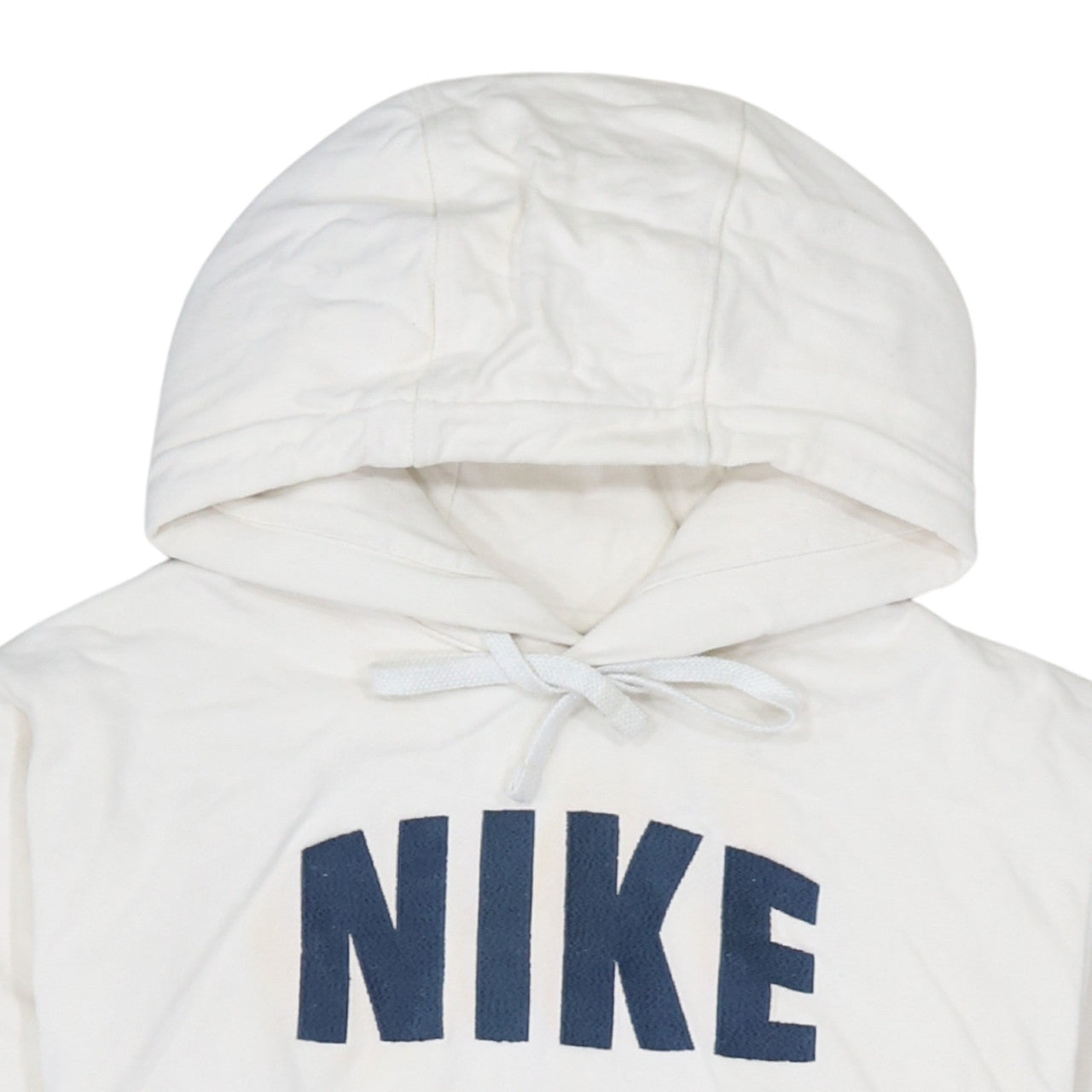 Womens UK Size S Nike White Pullover Hoodie
