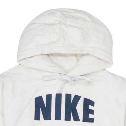Womens UK Size S Nike White Pullover Hoodie
