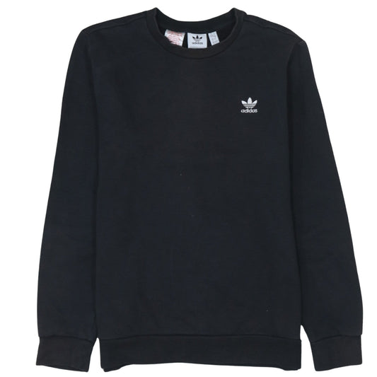 Boys UK Size 13-14 Years adidas Black Pullover Sweatshirt