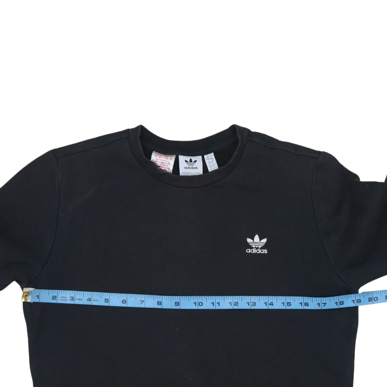 Boys UK Size 13-14 Years adidas Black Pullover Sweatshirt