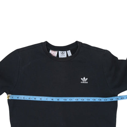 Boys UK Size 13-14 Years adidas Black Pullover Sweatshirt