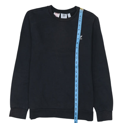 Boys UK Size 13-14 Years adidas Black Pullover Sweatshirt