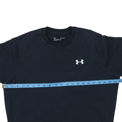 Mens UK Size S Under armour Black Pullover Sweatshirt