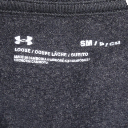 Mens UK Size S Under armour Black Pullover Sweatshirt