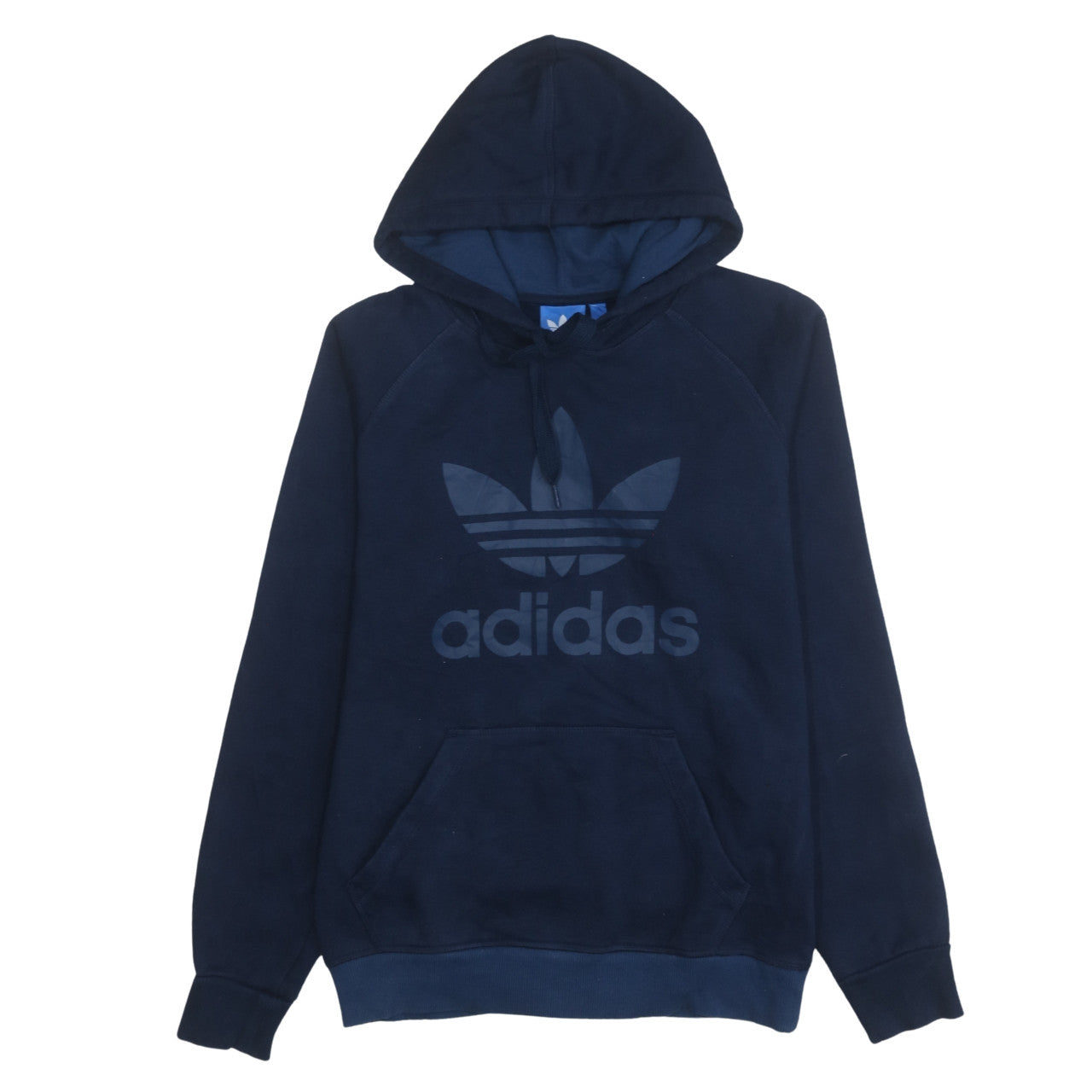 Mens UK Size S adidas Blue Pullover Hoodie