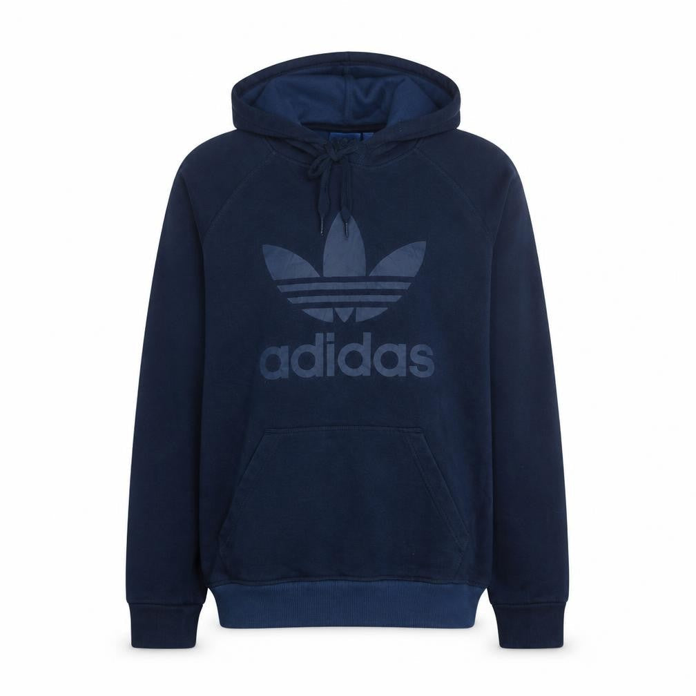 Mens UK Size S adidas Blue Pullover Hoodie
