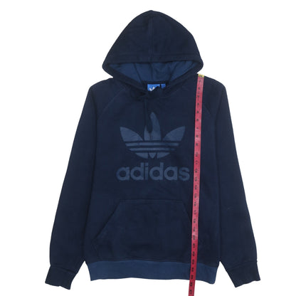 Mens UK Size S adidas Blue Pullover Hoodie