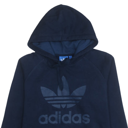Mens UK Size S adidas Blue Pullover Hoodie