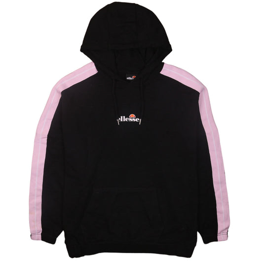 Womens UK Size 10 ellesse Black Pullover Hoodie
