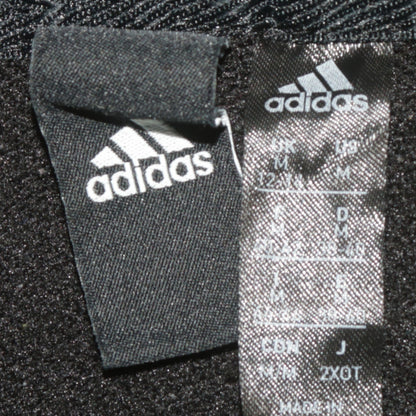 Womens UK Size M adidas Black Full Zip Hoodie