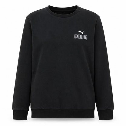 Womens UK Size S PUMA Black Pullover Sweatshirt
