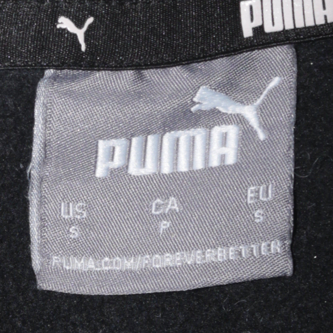 Womens UK Size S PUMA Black Pullover Sweatshirt