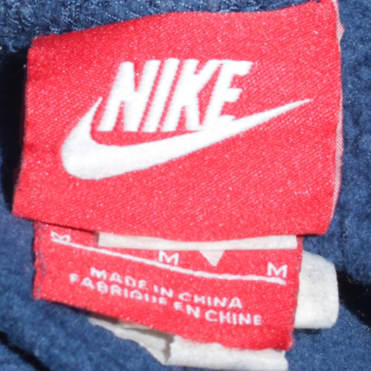 Mens UK Size M Nike Regular Fit Jogger Blue Trousers