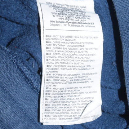Mens UK Size M Nike Regular Fit Jogger Blue Trousers