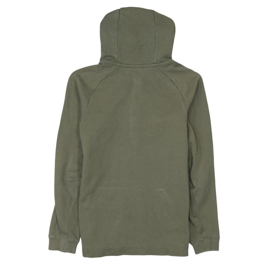 Mens UK Size M Nike Green 1/2 Zip Hoodie