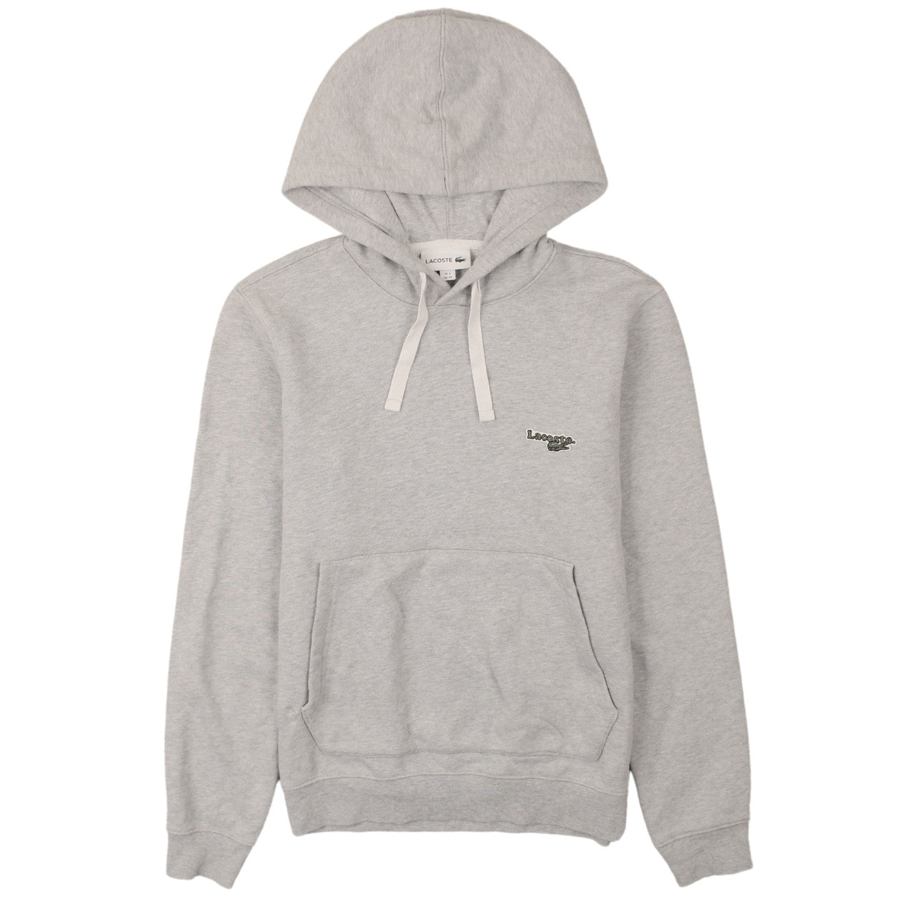 Mens UK Size XS Lacoste Grey Pullover Hoodie