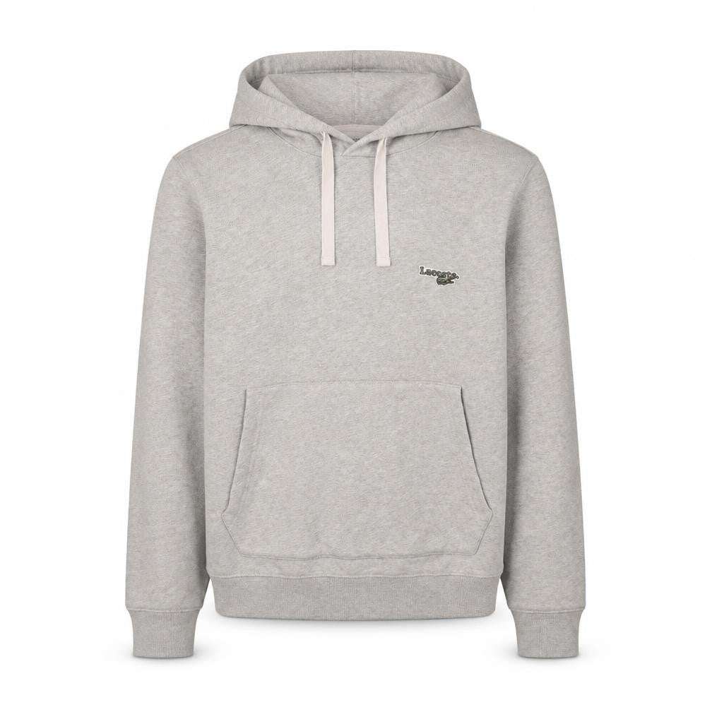 Mens UK Size XS Lacoste Grey Pullover Hoodie