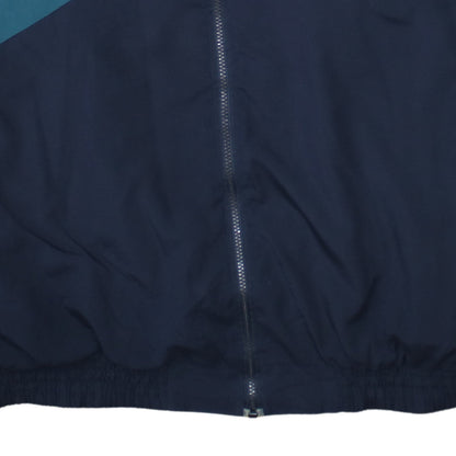 Beierte Mens Blue 90s Windbreaker Jacket XL Retro Sportswear