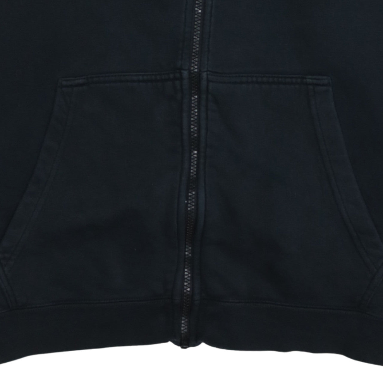 Mens UK Size XL Nike Black Full Zip Hoodie