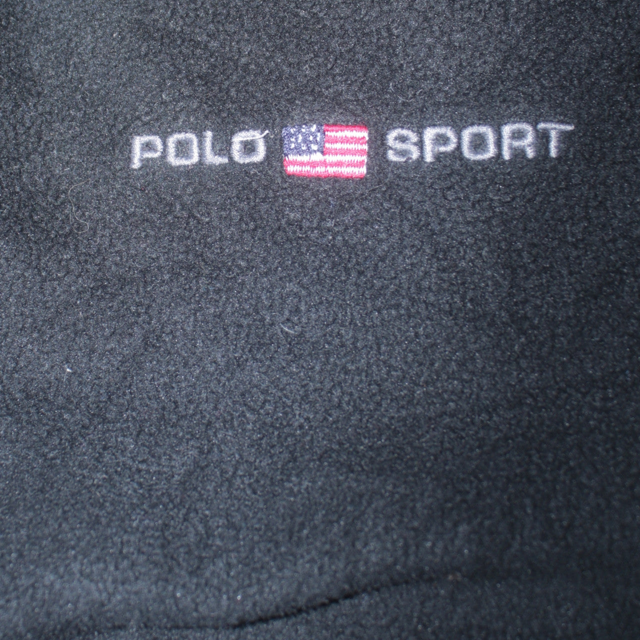 Mens UK Size M Polo Sport Ralph Lauren Black Pullover Sweatshirt