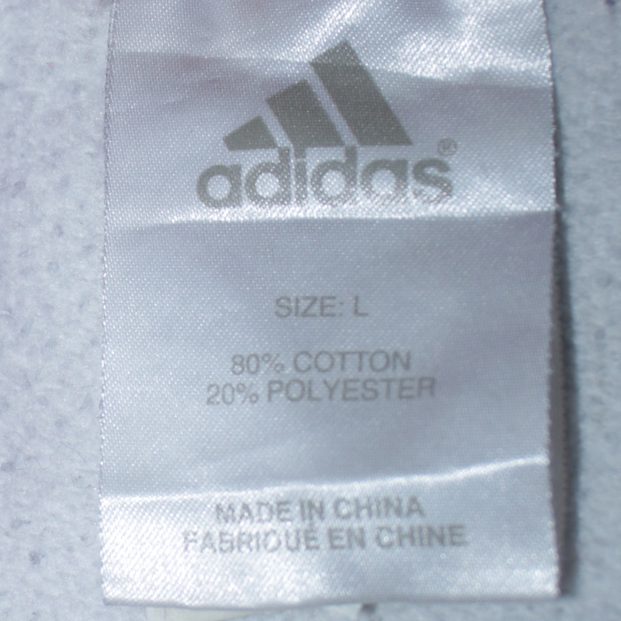 Womens UK Size L adidas Grey Pullover Hoodie