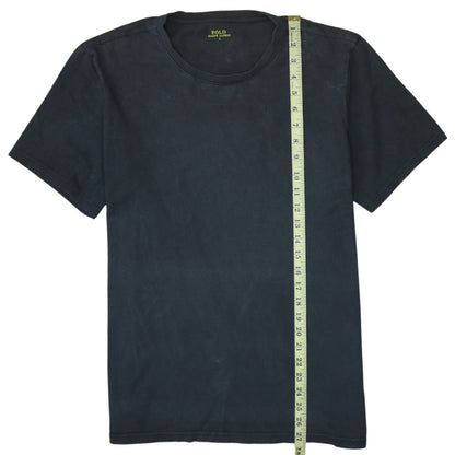 Ralph Lauren Men's Black Cotton Crew Neck Short Sleeve T-Shirt Size L