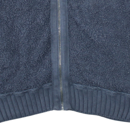 Mens UK Size M Napapijri Blue Full Zip Sweatshirt