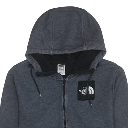 Mens UK Size M The North Face Grey Full Zip Hoodie