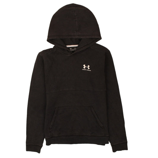 Boys UK Size XL Under armour Black Pullover Hoodie
