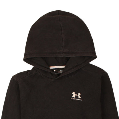 Boys UK Size XL Under armour Black Pullover Hoodie