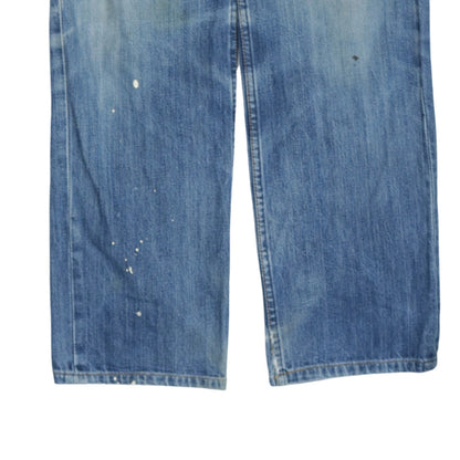 Mens UK Size 32 Levi's Regular Fit Straight Blue Jeans