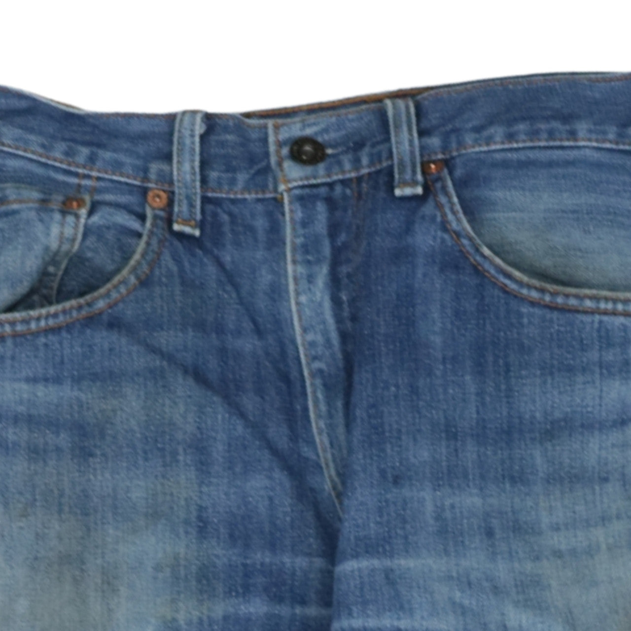 Mens UK Size 32 Levi's Regular Fit Straight Blue Jeans
